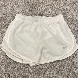 Nike Women's White Athletic Shorts